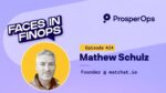 Faces in FinOps podcast episode 24 mathew schulz